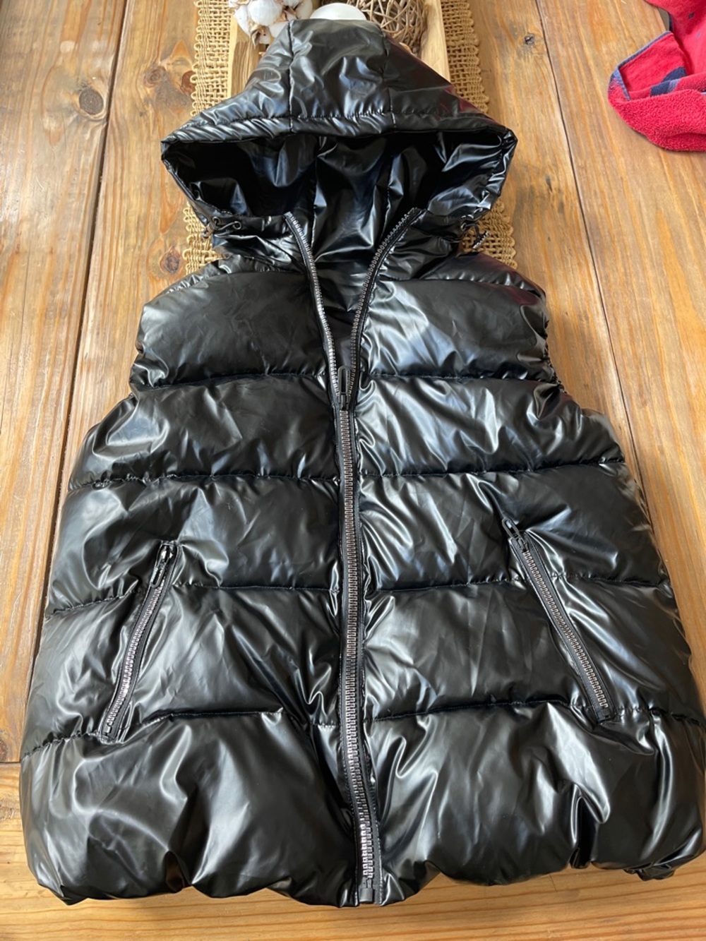 DOWN Puffer Hooded Vest - Lightweight Insulated Jacket PTP 24 in new